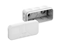 Kopplingsdosa 2,5 Mm², 2K-Mini 89X43x38 Mm Med 11 Membran, Ip55 Halogenfri Termoplast, Vit