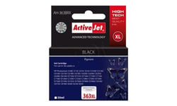 ActiveJet AH-363BRX Premium - 30 ml - haute capacité - noir - compatible - reconditionné - cartouche d'encre (alternative pour : HP 363XL) - pour HP Photosmart 31XX, 82XX, C5100, C5170, C5175, C5190, C5194, C6100, C6150, C6175, C7100