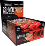 Warrior, Crunch - High Protein Bars - 20G Protein Each Bar - 12 Pack X 64G, Pean