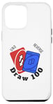 iPhone 14 Plus Funny UNO Reverse Draw 100 Lover Cards Family Game Nights Case