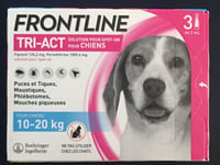 anti puces tiques FRONTLINE TRI-ACT chien 10 - 20 KG