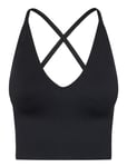 Aim´n Shape Seamless Cross Back Bralette Svart