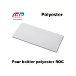 IDE Plaque polyester pour boitier roc Dimensions de la plaque - 220x310mm ROC34