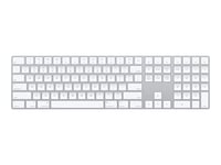 Apple Magic Keyboard with Numeric Keypad - Clavier - Bluetooth - QWERTZ - Suisse - argent