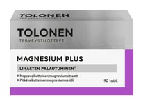 Tolonen Magnesium+ 90 kaps. ravintolisä