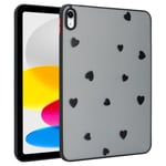 iPad 10.9" 2022 / iPad 11" 2025 skal med tryck - Hjärtan