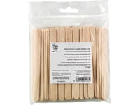Peggy Sage_Spatule Bois Visage Jetable Disposable Wooden Face Spatulas 11Cm 50Pcs