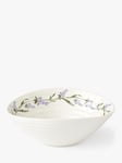 Sophie Conran for Portmeirion Lavandula Porcelain Cereal Bowl, 18.5cm, White