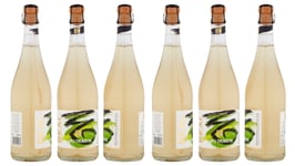 REAL Kombucha - Dry Dragon, A Case of 6x750ml Cork & Cage Bottles - Premium Kombucha, 100% Natural, Fermented from Exquisite Loose-Leaf Teas - Ideal as a Non-Alcoholic Alternative