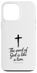 Cadeau Charles Spurgeon The Word of God Lion pour homme, femme et enfant Coque pour iPhone 13 Pro Max