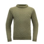 Devold Sørisen Wool Sweater ullgenser Lichen/Offwhite TC 660 550 A 404A S 2023