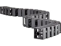Bachmann Kabelschlange Quadro - Flexibelt Kabelrör - 1 M - Svart