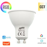 Jandei - Ampoule LED GU10 6W RGB+CCT TUYA Iluminacion Led Tuya