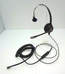 CallTel HW351N-U10P Mono Polaris Headset for Most Desk Phones with headset Jack