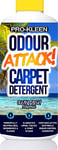 Pro-Kleen Odour Attack! Carpet Solution Cleaner Enzyme Shampoo 1L Ocean Fresh -