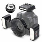 Meike Flash - MK-MT24II - 2,4G Macro Close-up Lite Flash för Canon EF-Mount RF-Mount DSLR-kamera