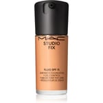 MAC Cosmetics Studio Fix Fluid SPF 15 24HR Matte Foundation + Oil Control Matterende foundation SPF 15 Skygge C5 30 ml