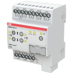 KNX SAH/S8.6.7.1 Strömställare/persienneställdon, man. drift, 6A AC1