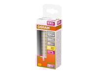 Osram Led Line - Led-Glödlampa - Form: Majs - Klar Finish - R7s - 16 W (Motsvarande 125 W) - Klass E - Varmt Vitt Ljus - 2700 K