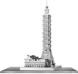 Metal Earth Premium Taipei 101 3D Laser Cut Model Fascinations 013078