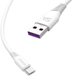 L2T USB to USB Type C fasst charging data cable 5A 2m White