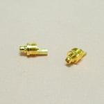 1 Pair MMCX Plug Pin DIY Parts for Threaded Shure Headphones Earphones