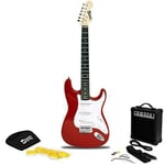 RockJam Full Size Electric Guitar Kit with 10-Watt Guitar Amp, Lessons, Strap,