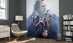 'Komar 031 de dvd2 Star Wars Papier peint photo non tissé de"Star Wars Last Hope, Taille 200 x 250 cm (Largeur x hauteur), 2 Chemins, avec colle, multicolore