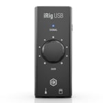 IK Multimedia iRig USB Guitar USB-C Audio Interface for Mac and PC - High Resolution Audio Transmission, AMP Output with Two FX/Thru Modes, Input Gain Controller, Includes IK App and Software Package
