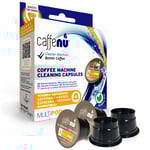 Rengörings-kapslar - Caffenu - 4 kapslar till Caffitaly