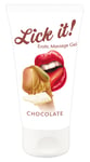 Lick it! Erotic Massage gel sjokolade