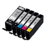 TruImage PGI570XL CLI571XL Ink Cartridges Compatible with Canon Pixma MG5750 TS5050 MG5751 MG5753 MG6850 MG6851 MG6852 TS5051 TS5053 TS5055 TS6050 TS6052 Printer Series