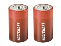 VOLTCRAFT LR20 D-batteri Alkalin-mangan 18000 mAh 1.5 V 2 st