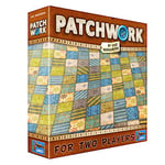 Lookout Games | Patchwork | Board Game | Ages 8+ | 2 Players | 15-30 Minute Playing Time, Multicoloured, 7.87 x 1.77 x 7.87 inches