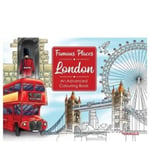 Famous Places London Advanced Kids Adult Stress Relief Colour Therapy Art Gift
