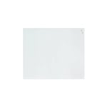Stänkskydd 60 X 65 Cm. Glas Med Bakstycke I Metall. Pure White Ren Vit Ren Vit 665X30x715mm (1 St)