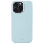 Holdit iPhone 14 Pro Max Soft Touch Silikon Deksel - Mineral Blue