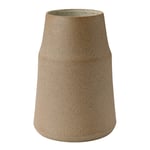 Knabstrup Keramik - Clay vase 21 cm warm sand