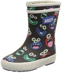 Aigle Boy's Unisex Kids Baby FLAC PLAY2 Rain Boot, MONSTRES, 4.5 UK Child