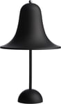 Verner Panton Pantop Bordlampe, Mat sort, Ø18 cm