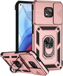 Pour Samsung Galaxy A03 Core Case, Full Body Hard Slim Protective Phone Base, Téléphone Mobile Avec Boîtier De Porte-Rotation Magnétique Avec Protection Contre L'objectif Smartp