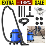 Wet & Dry Vacuum Cleaner Floor Cleaning Hoover Wheeled Compact Bagless Cylinder