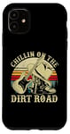 iPhone 11 Chillin On The Dirt Road Western Life Rodeo Country Music Case