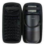 co2CREA storage carry travel hard case Fits Bose Portable Smart Speaker and Charging Cradle (Black Case Only)