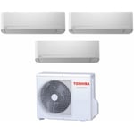 Toshiba - trial split inverter air conditioner series seiya 7+7+13 (7+7+12) ras-3m18u2avg-e r-32 wi-fi optional 7000+7000+13000 (7000+7000+12000)