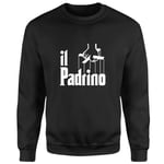 The Godfather Il Padrino Unisex Sweatshirt - Black - XL - Black