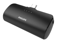 Philips - Strömförsörjningsbank - 2500 Mah - 9.25 Watt - 1 A (24 Pin Usb-C)