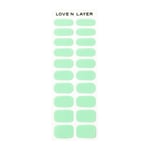 Love'n Layer Solid Prasiolite Green Självhäftande nagellack