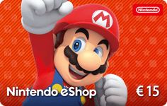 Carte Nintendo eShop 15€ | Carte Prépayée Nintendo eShop | Nintendo eShop Card