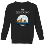 Disney Lion King Hakuna Matata Walk Kids' Sweatshirt - Black - 7-8 Years